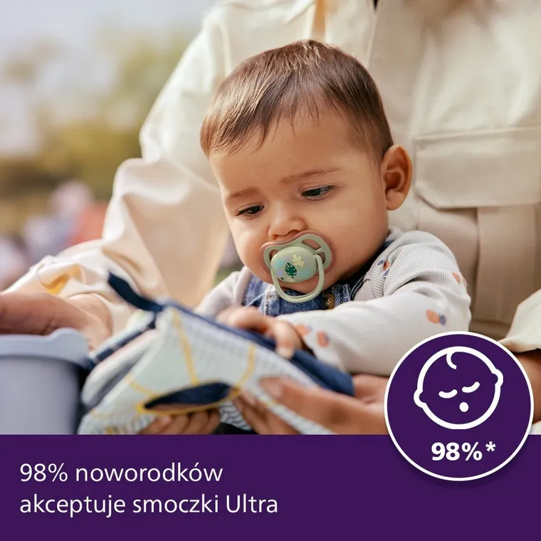 Philips Avent, Ultra Air, smoczek uspokajający, 6-18 m, 2 szt.