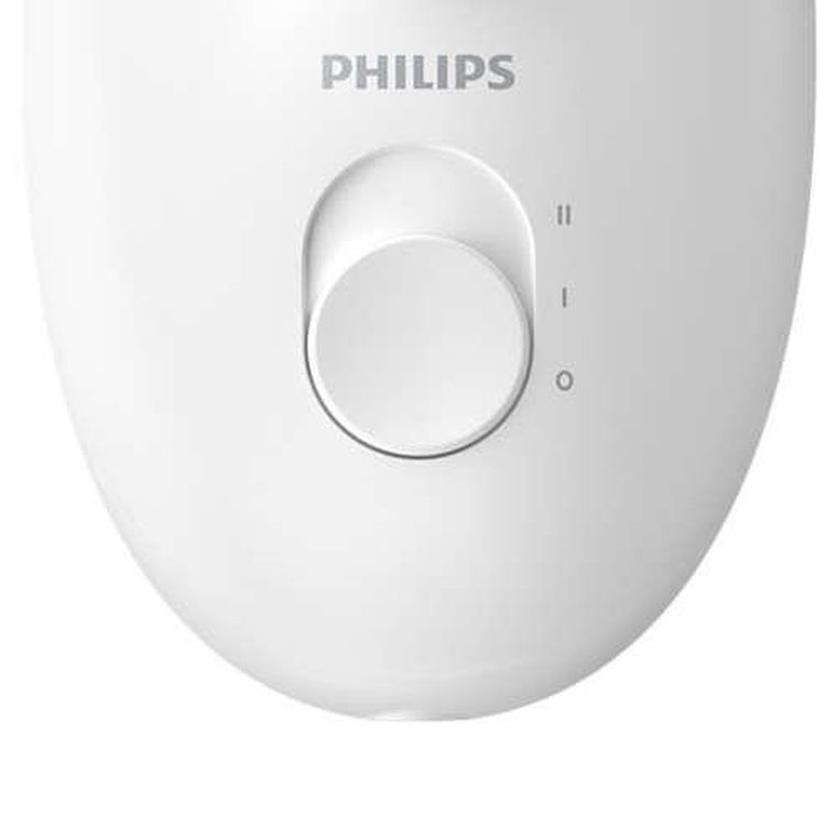 Philips, depilator elektryczny, Satinelle Essential, BRE235/00, biały