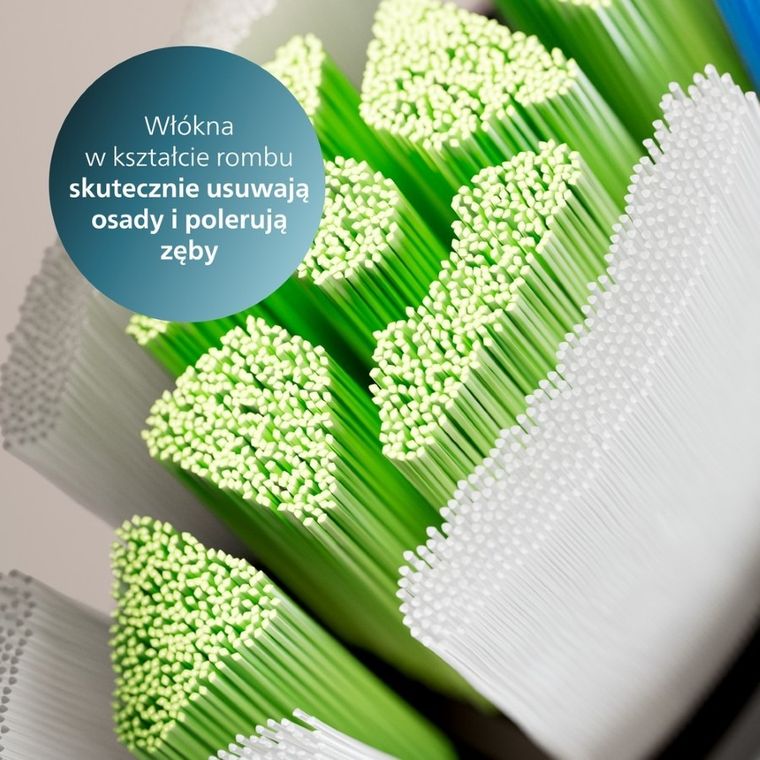 Philips, Sonicare, Optimal White Standard, końcówki do szczoteczki, czarne, 2 szt., HX6062/88