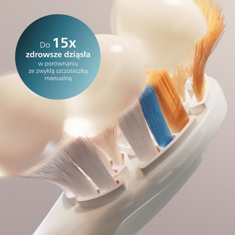 Philips, Sonicare, Premium ALL in ONE A3, końcówki do szczoteczki, białe, 2 szt., HX9092/87