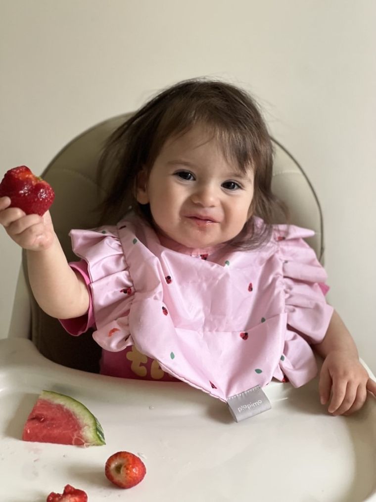 Piapimo, Coccinella, śliniak z falbaną