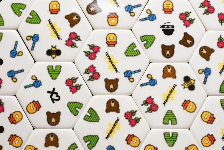 Piatnik, Honeycombs, Plastry Miodu, familijna gra logiczna
