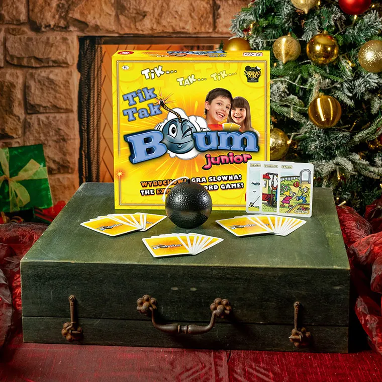 Piatnik, Tik Tak Bum Junior, gra słowna