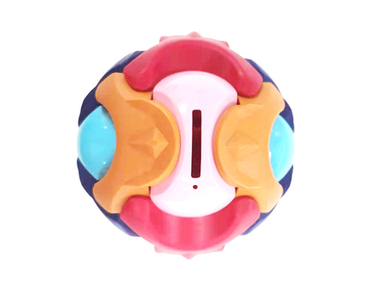 Piłka skarbonka do składania, układanka 3D