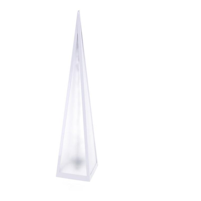 Piramida LED, gwiazdki obrotowe, dekoracja, 12-12-45 cm