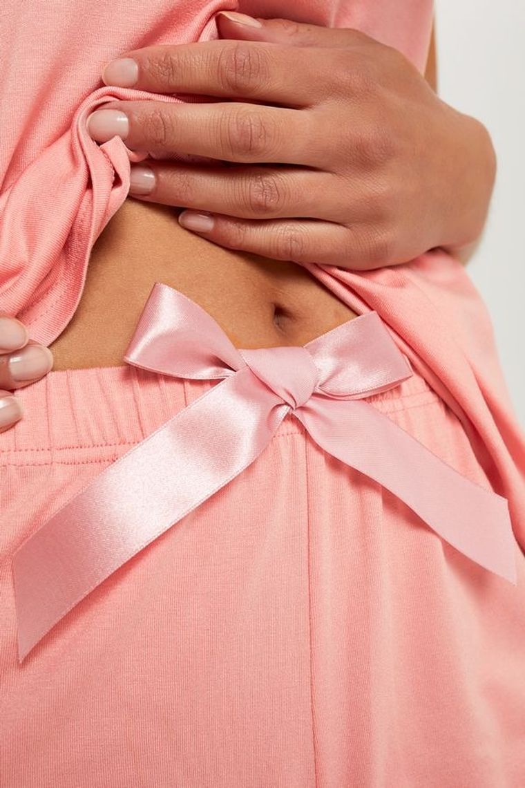 Piżama damska, różowa, Styl, Italian Fashion