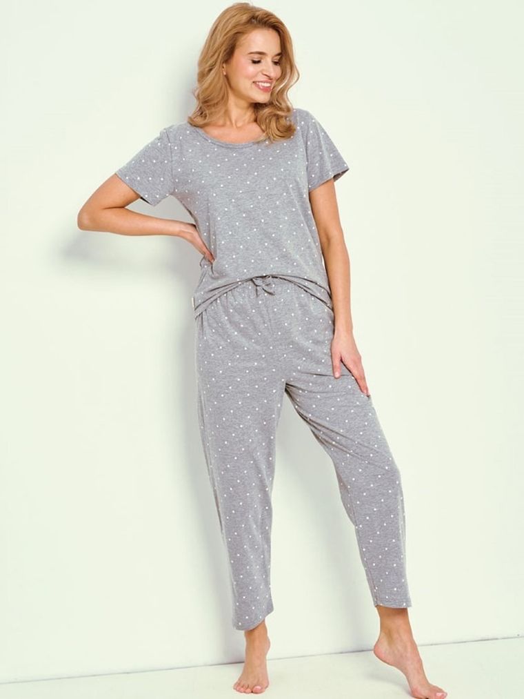 Piżama damska, szara, Taro