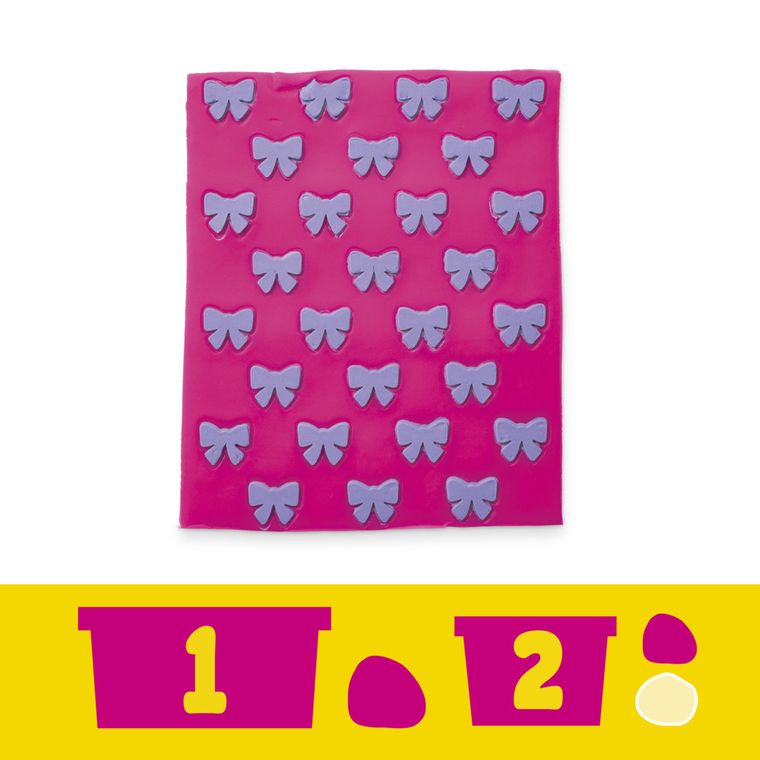 Play-Doh, Barbie Projektantka, Falbanki i kokardki, zestaw kreatywny z lalką