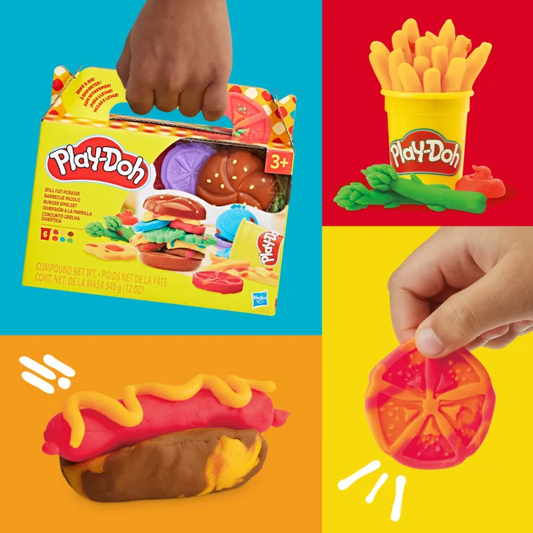 Play-Doh, Małe przysmaki z grilla, zestaw kreatywny