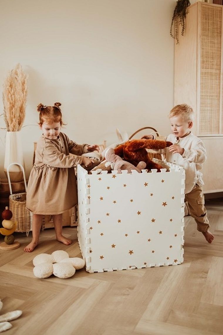 Play&Go, mata piankowa, dwustronna, Treehouse, 120-180 cm