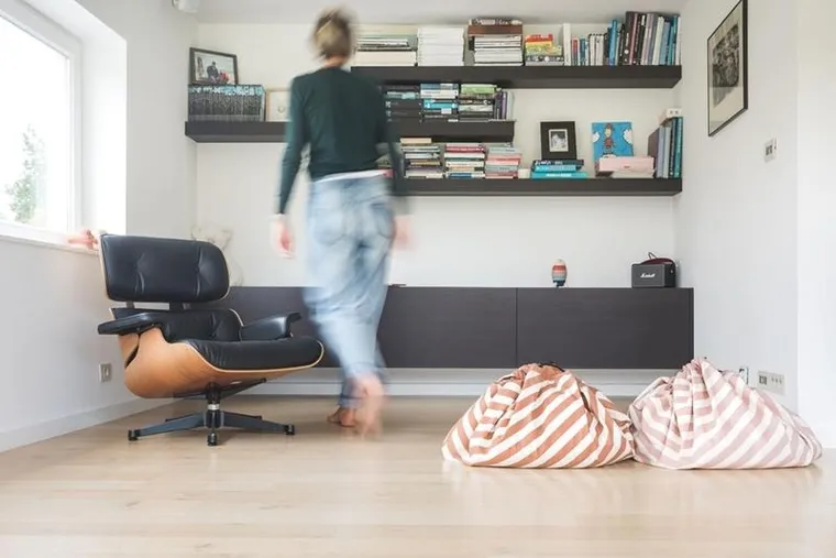 Play&Go, worek na zabawki i mata do zabawy, Stripes Pink, 140 cm