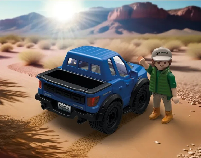 Playmobil, Cars, Ford F-150 Raptor, 71858