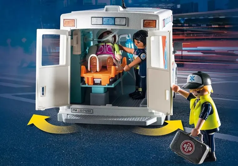Playmobil, City Action, Ambulans, 71232