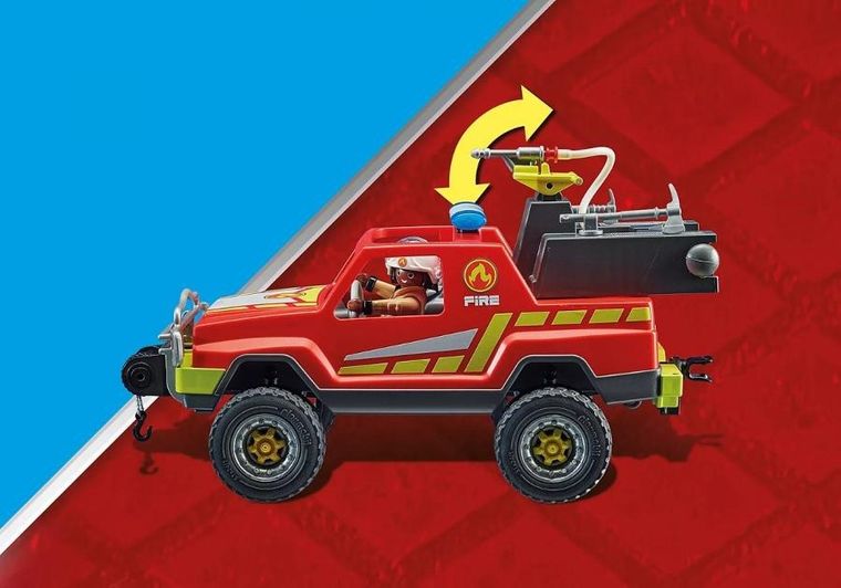 Playmobil, City Action, Ciężarówka Straży Pożarnej, 71194