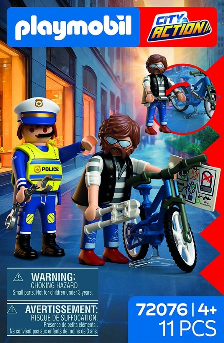 Playmobil, City Action, Kradzież roweru, 72076