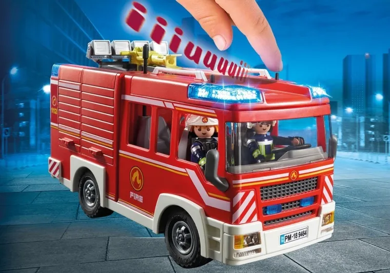 Playmobil, City Action, Pojazd ratowniczy straży pożarnej, 9464