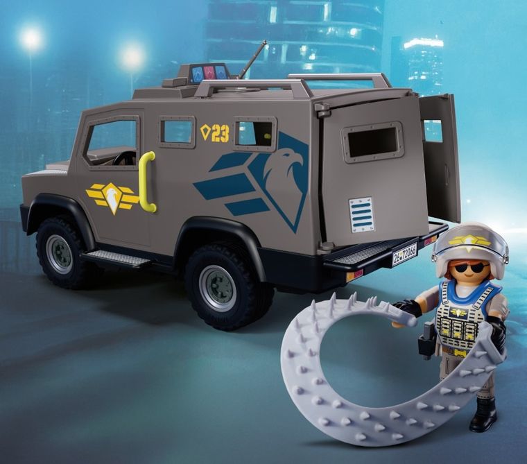 Playmobil, City Action, Pojazd taktyczny SWAT, 72066