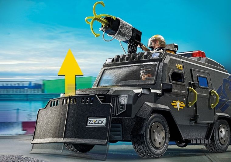 Playmobil, City Action, Pojazd terenowy jednostki specjalnej, 71144