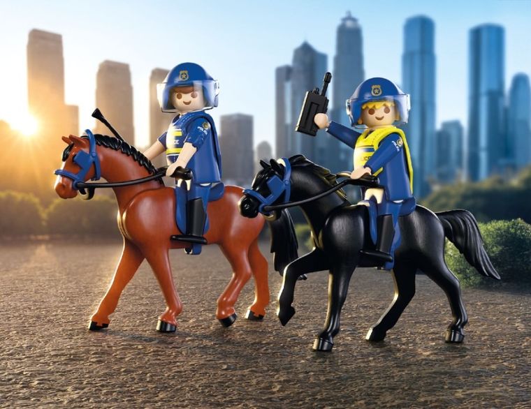 Playmobil, City Action, Policja konna, 71877