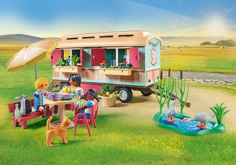Playmobil, Country, Przytulna kawiarenka w wagonie, 71441
