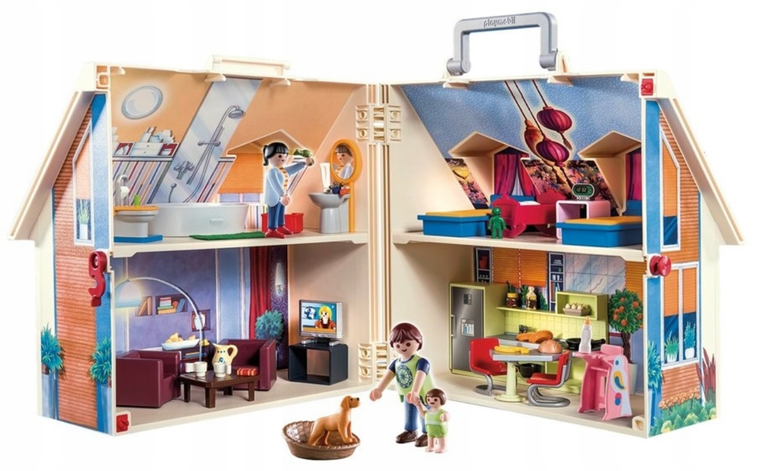 Playmobil, Dollhouse, Przenośny domek dla lalek, 70985