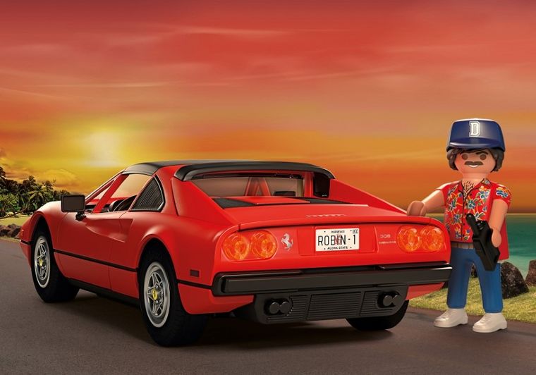 Playmobil, Magnum, p.i. Ferrari 308 GTS Quattrovalvole, 71343