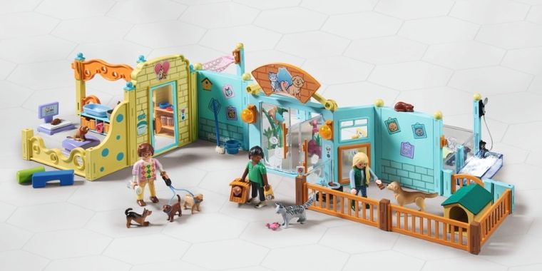 Playmobil, My Life, Hotel dla zwierząt, 71742