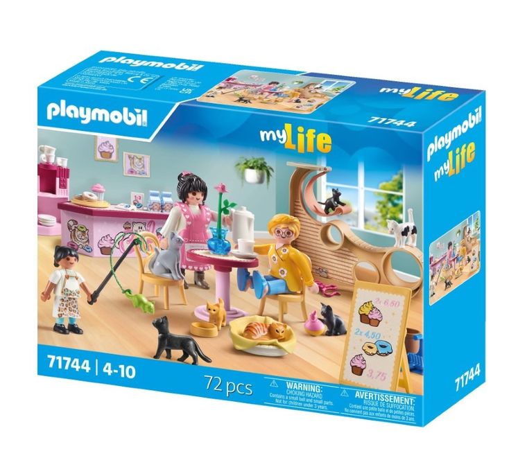Playmobil, My Life, Kocia kawiarnia, 71744