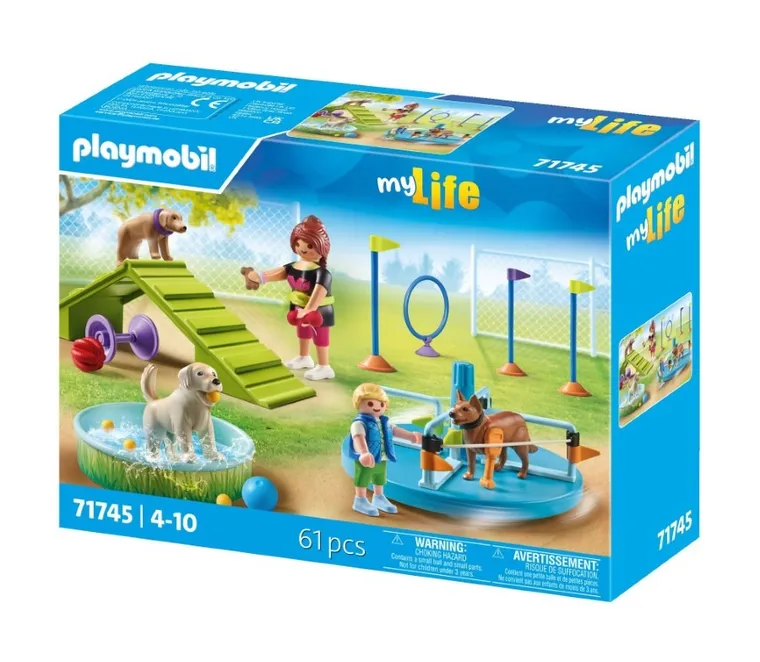 Playmobil, My Life, Plac zabaw dla psów, 71745
