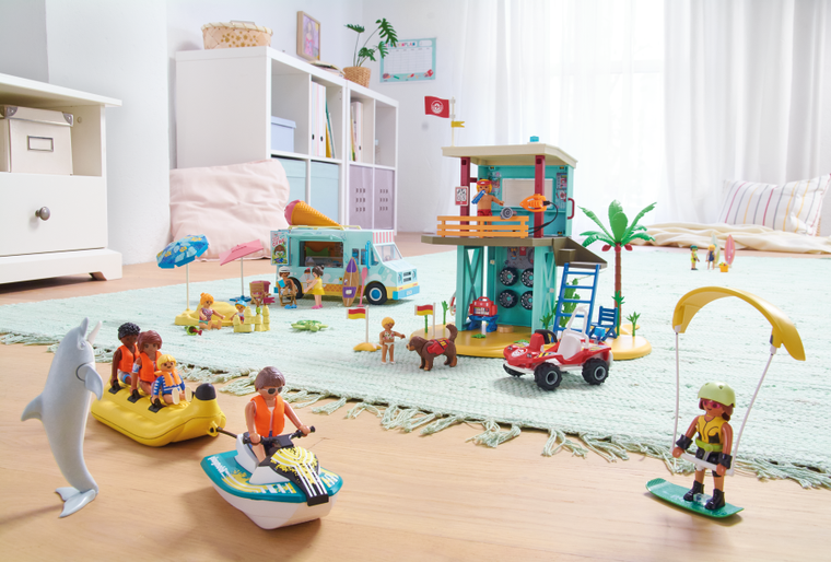 Playmobil, My Life, Przejażdżka na bananie, 71905