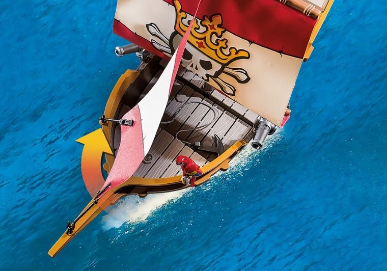 Playmobil, Pirates, Statek piracki, 71418