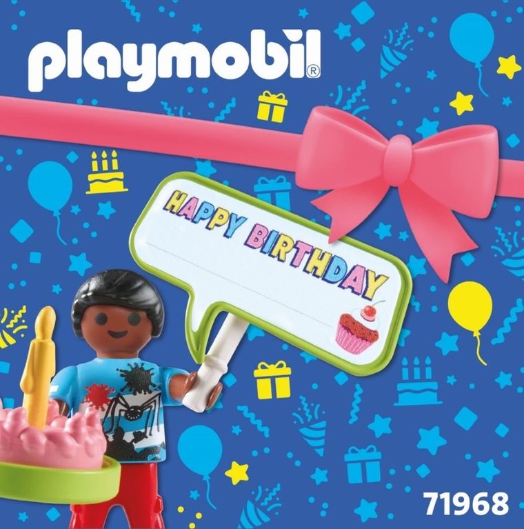Playmobil, Zestaw upominkowy, Przyjęcie urodzinowe dla dzieci, 71968