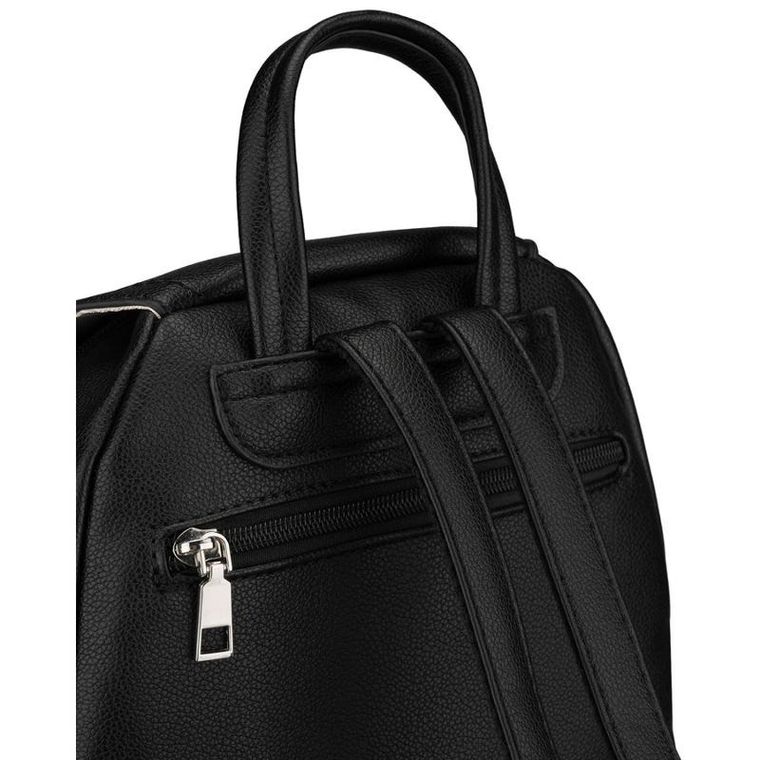 Plecak, czarny, skóra ekologiczna, Rovicky