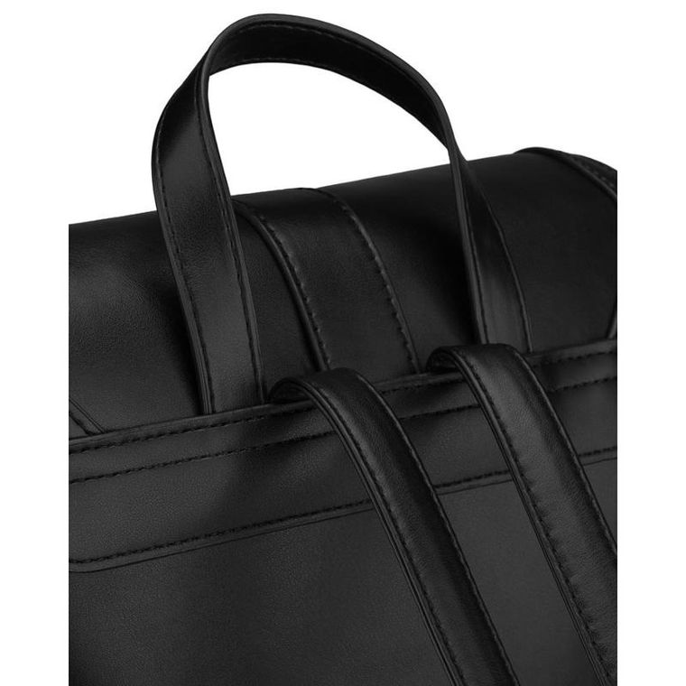 Plecak, czarny, skóra ekologiczna, Rovicky