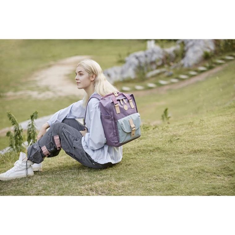 Plecak, fioletowy, wodoodporny, Himawari