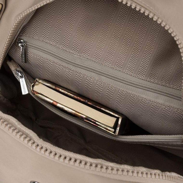 Plecak miejski, beżowy, Peterson