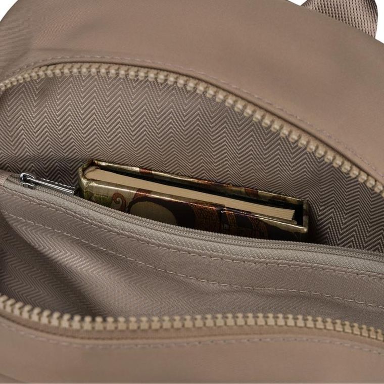 Plecak miejski, beżowy, Peterson