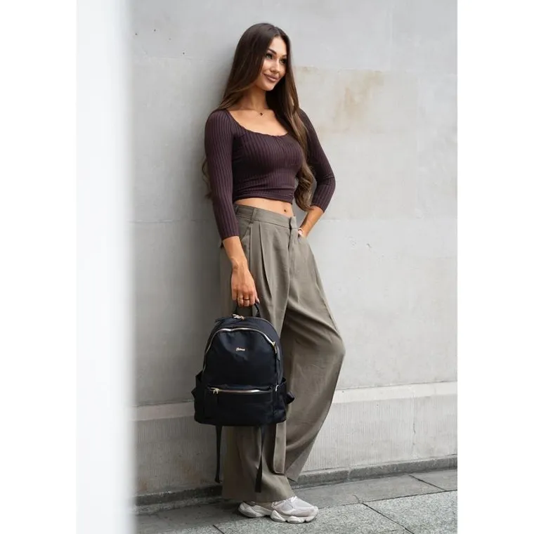 Plecak miejski, czarny, Peterson