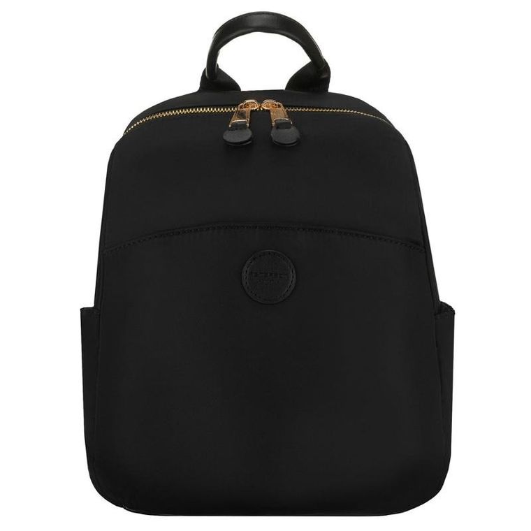 Plecak miejski, czarny, skóra ekologiczna, Peterson