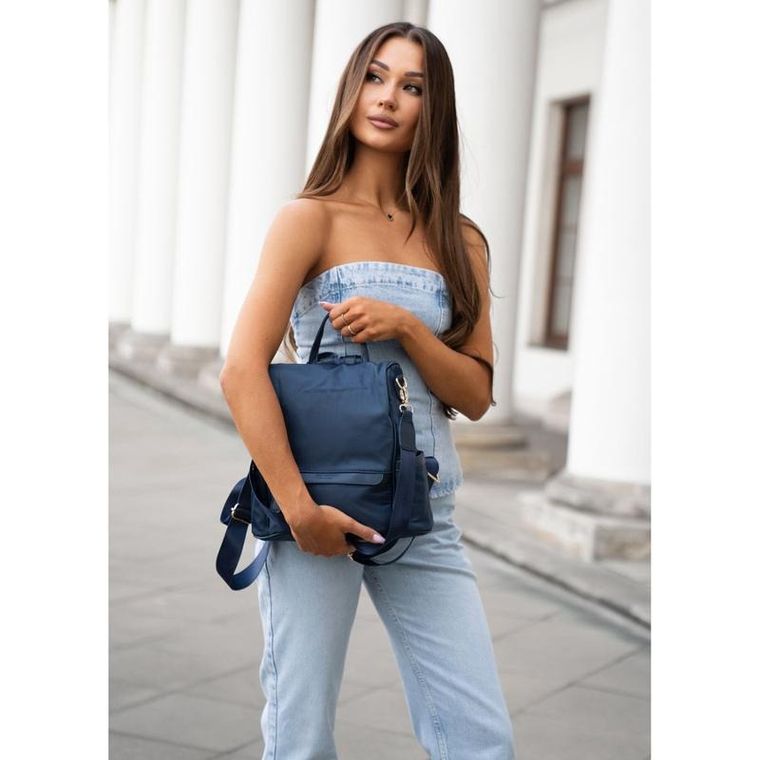 Plecak miejski, granatowy, Peterson