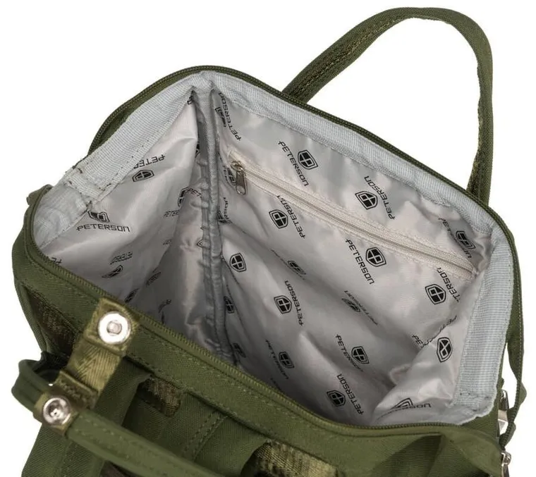 Plecak miejski, khaki, Peterson