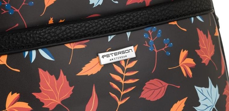 Plecak, mix, skóra ekologiczna, Peterson