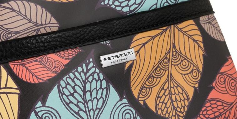 Plecak, mix, skóra ekologiczna, Peterson