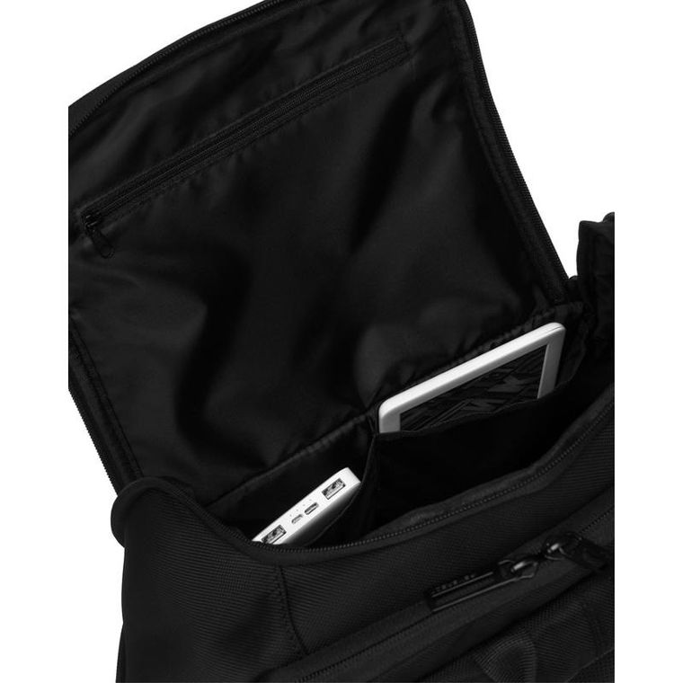 Plecak na laptopa, czarny, Peterson