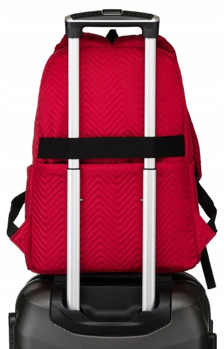 Plecak na laptopa, czerwony, Peterson