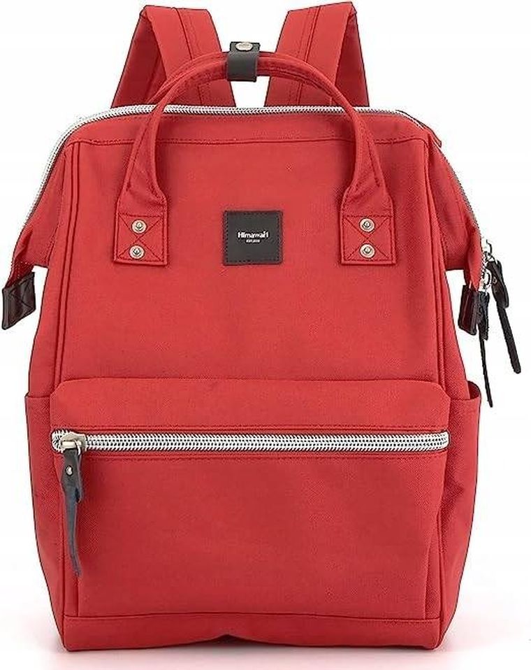 Plecak na laptopa, czerwony, port USB, Himawari
