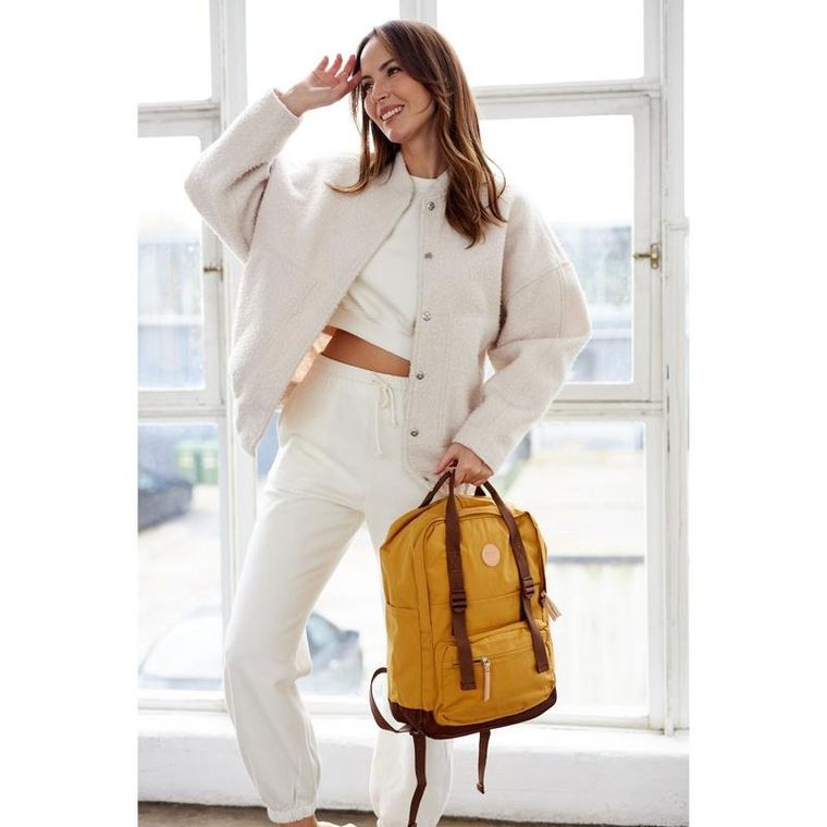 Plecak na laptopa, żółty, Himawari