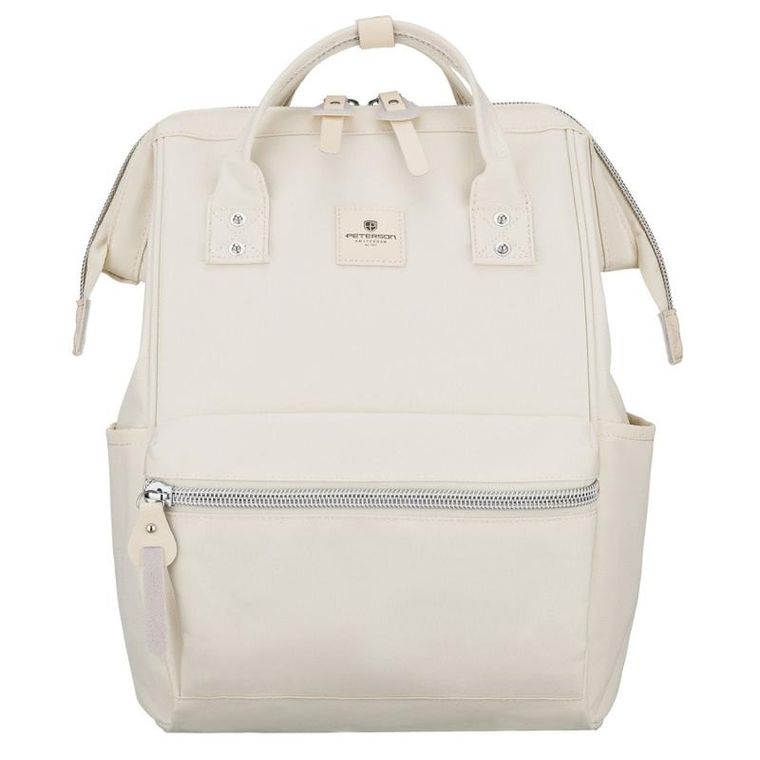 Plecak na latopa, ecru, Peterson