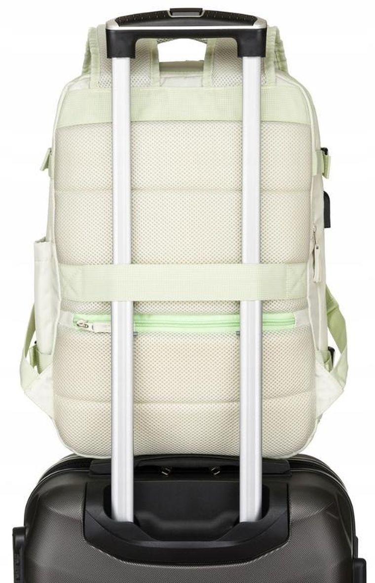 Plecak podróżny, bagaż podręczny do samolotu, beżowy, Peterson