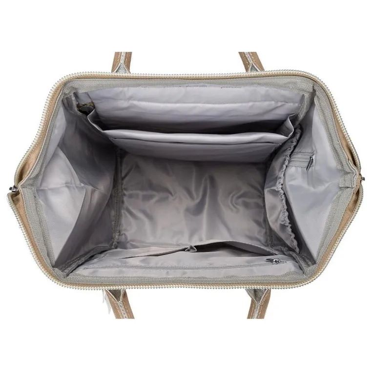 Plecak podróżny, bagaż podręczny do samolotu, beżowy, Peterson